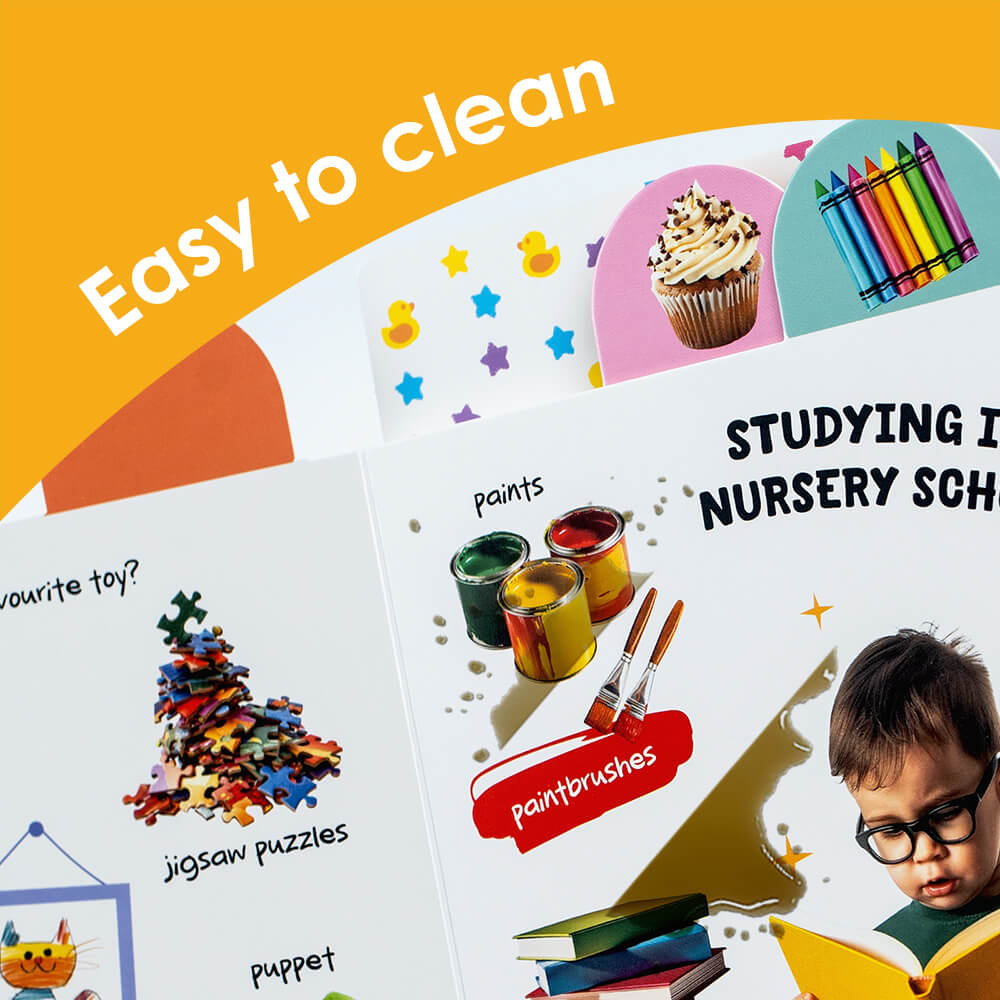 A Fulfilling Day First Words Learning Tab Board Book