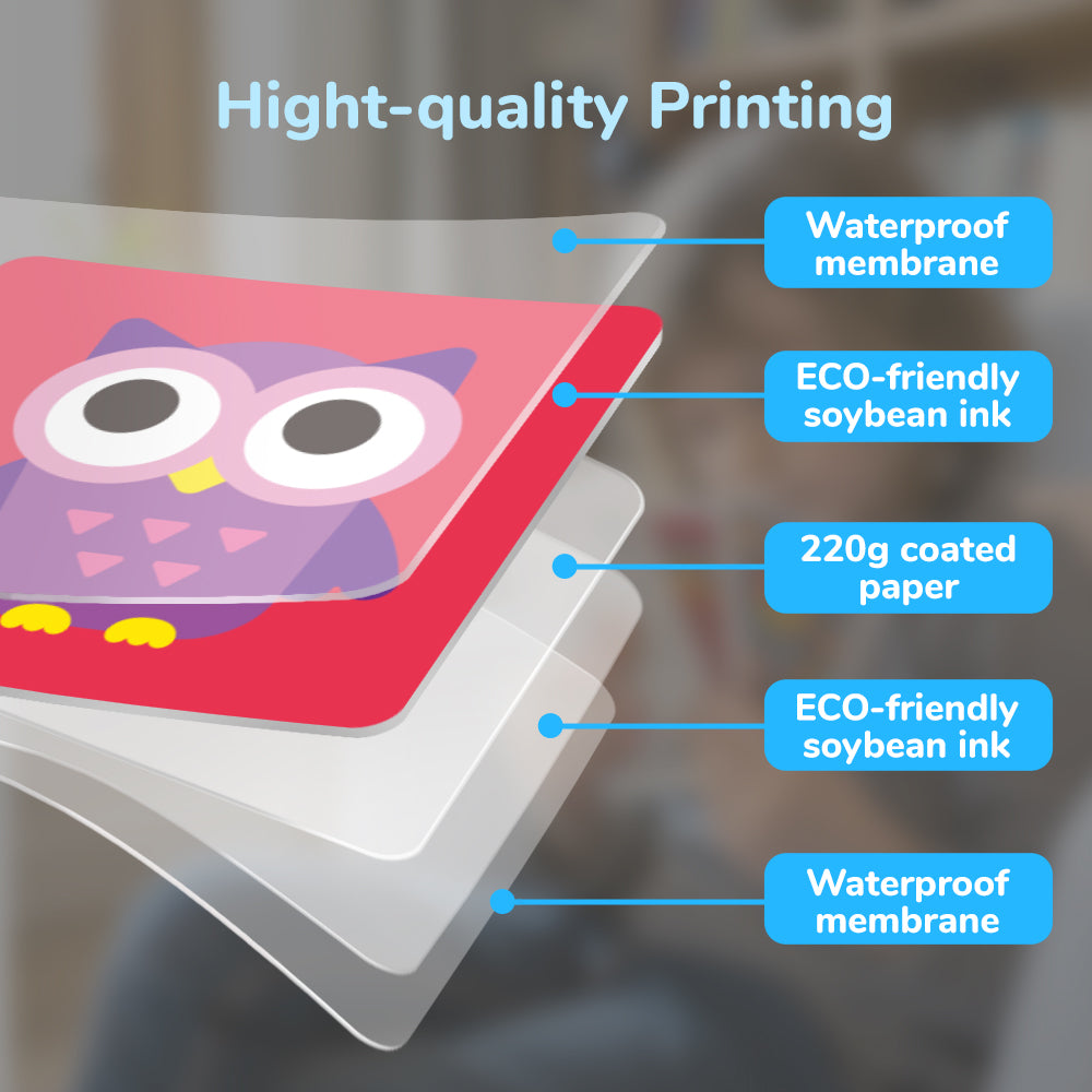 Colorful Learning Cards