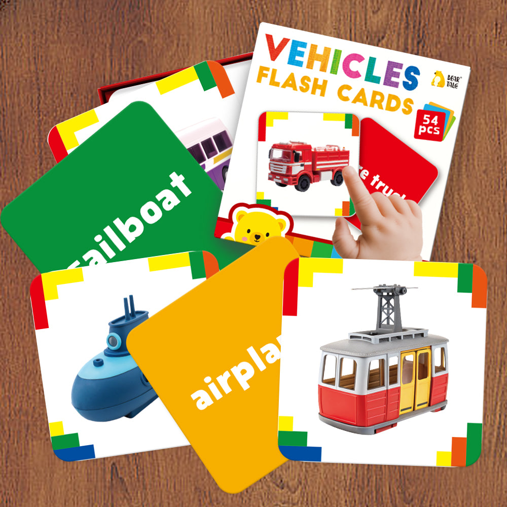 Vehicles Flash Card