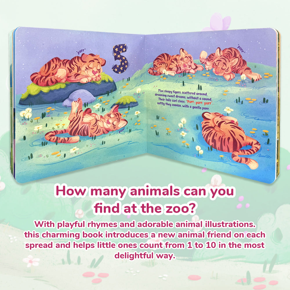 From 1 to 10 With Animals at the Zoo | BearTale × Annia Leon