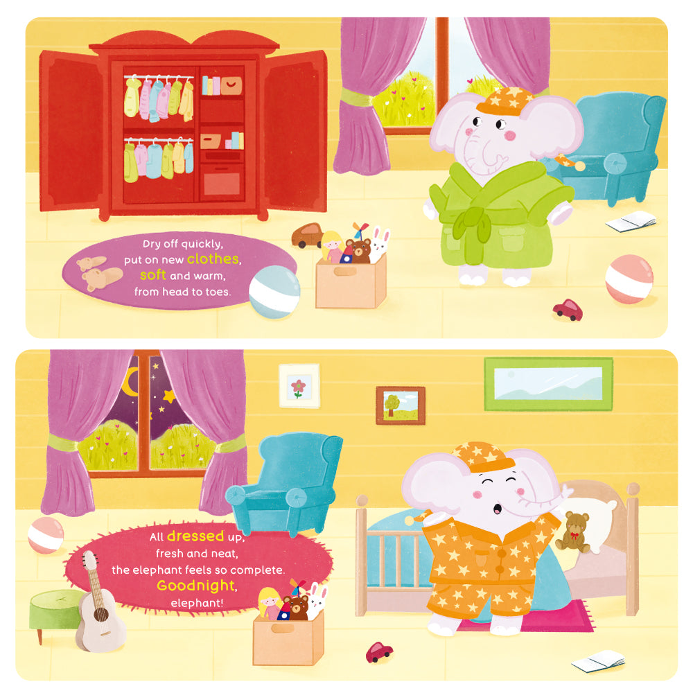 Habit Pals Push Pull Slide Kids Activity Book - Elephant&