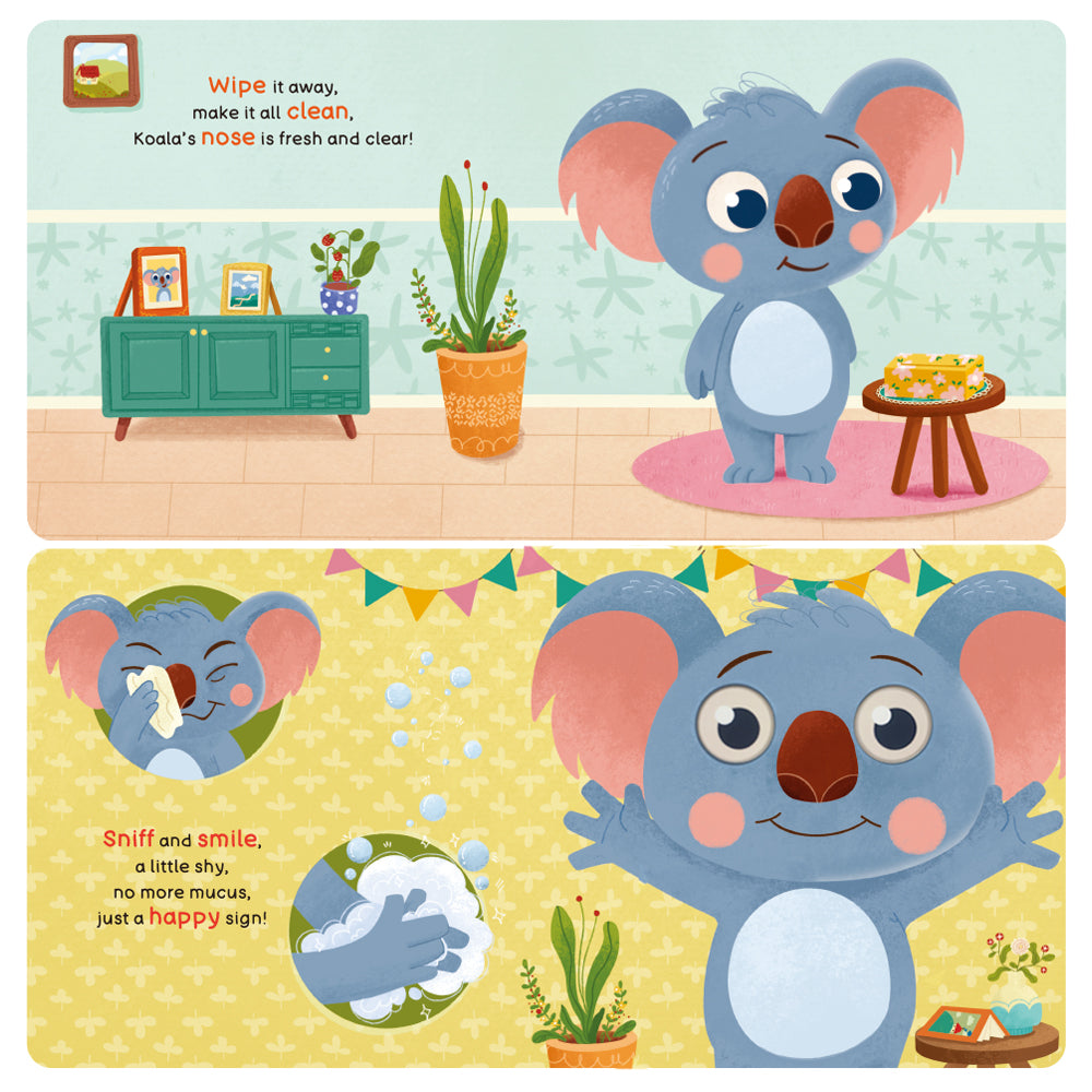 Habit Pals Push Pull Slide Kids Activity Book - Koala&