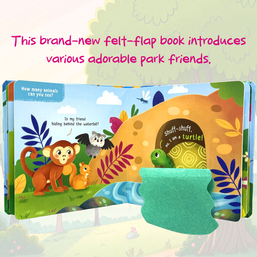 Little Animals: Is My Friend There? - Life the Flap Book | BearTale × Alina Slyshik
