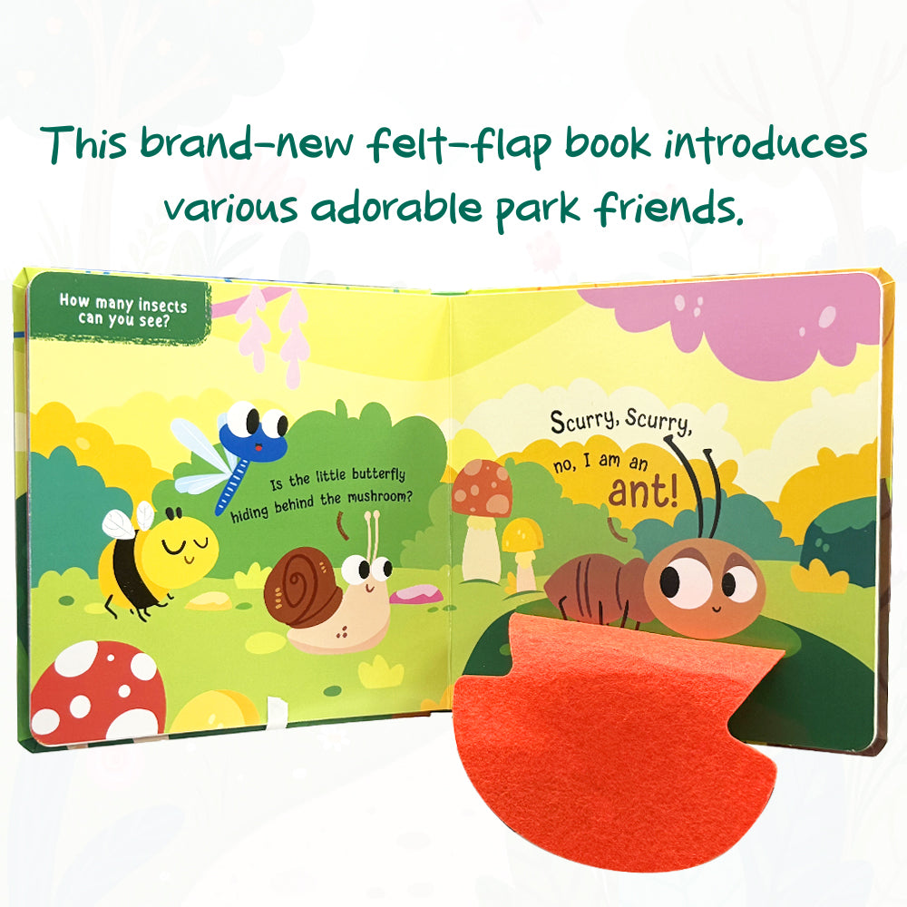 Little Bugs: Is My Friend There? - Life the Flap Book | BearTale × Irene Renon