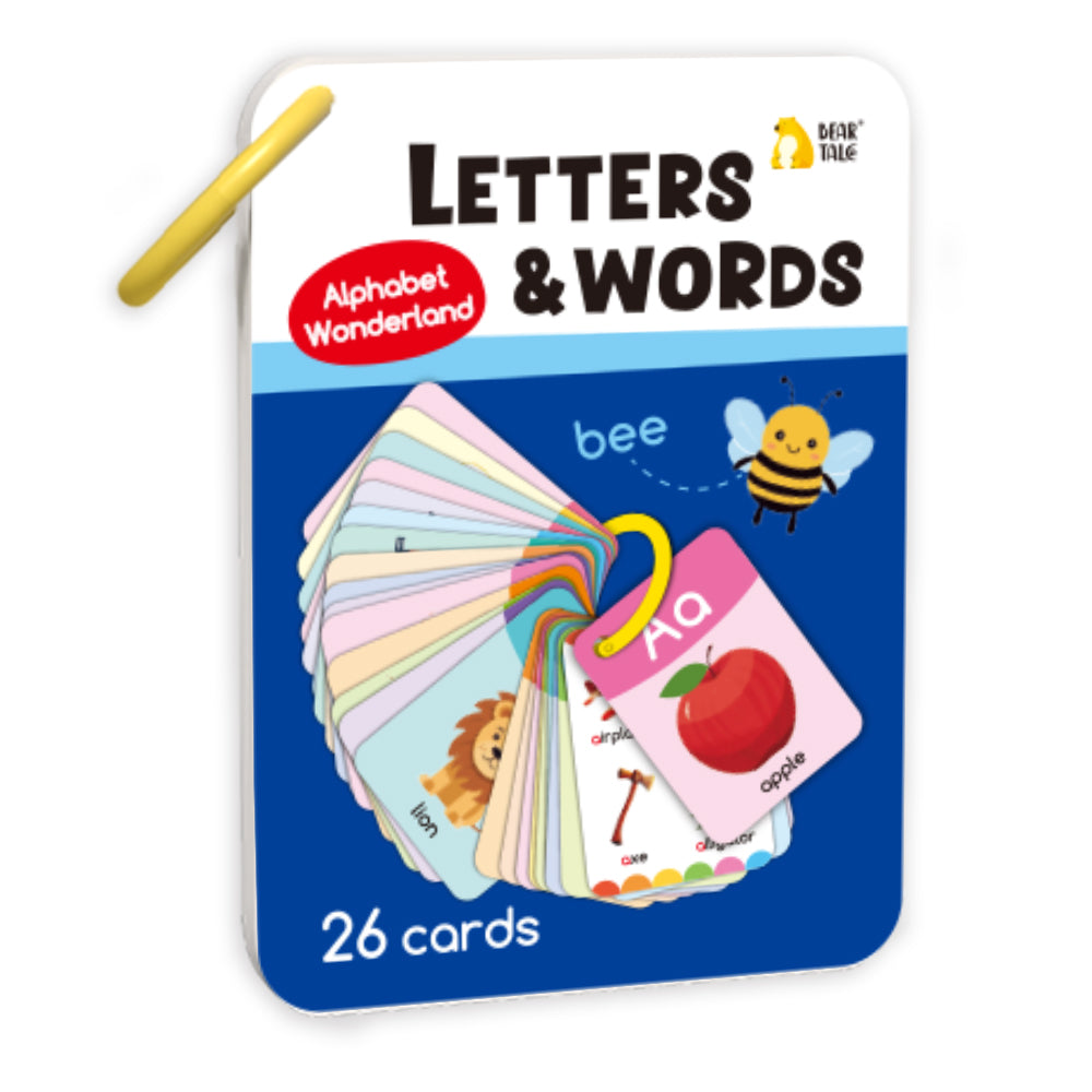 Letter & Words Flash Cards