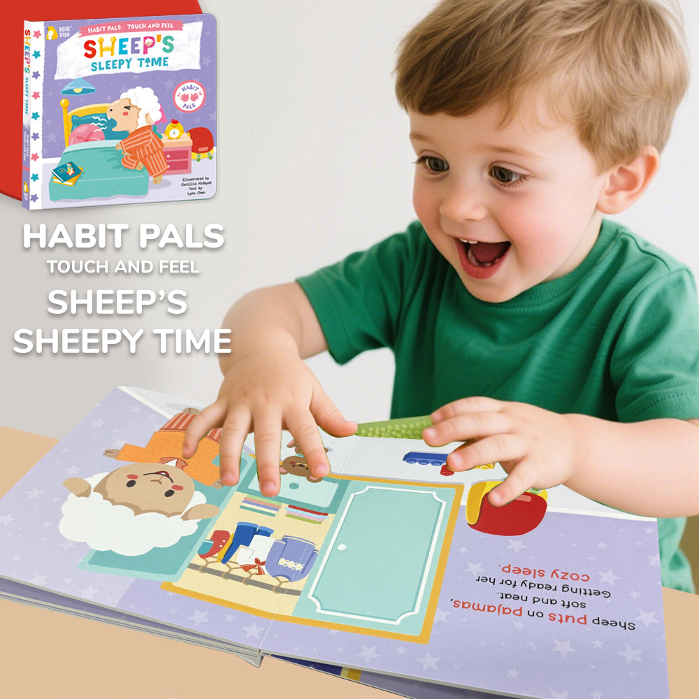 Habit Pals Push Pull Slide Kids Activity Book - Sheep&