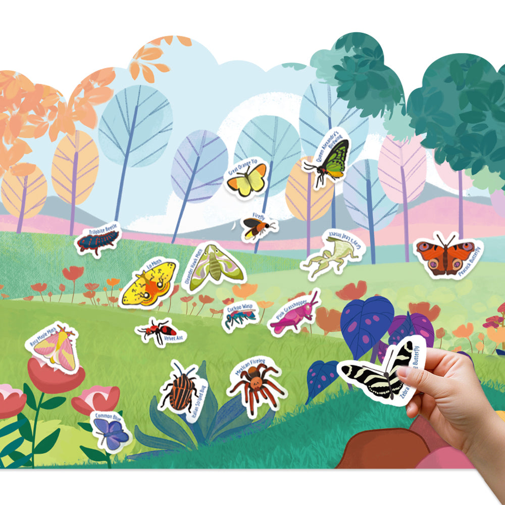 Sticker Book, Garden Bugs Party, Dance and Fly! | BearTale × Paridhi P Apte