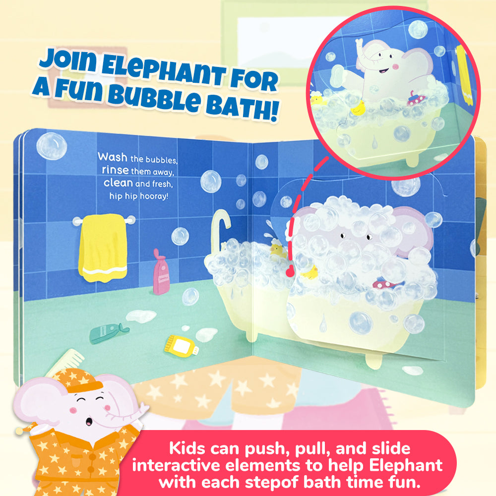 Habit Pals Push Pull Slide Kids Activity Book - Elephant&
