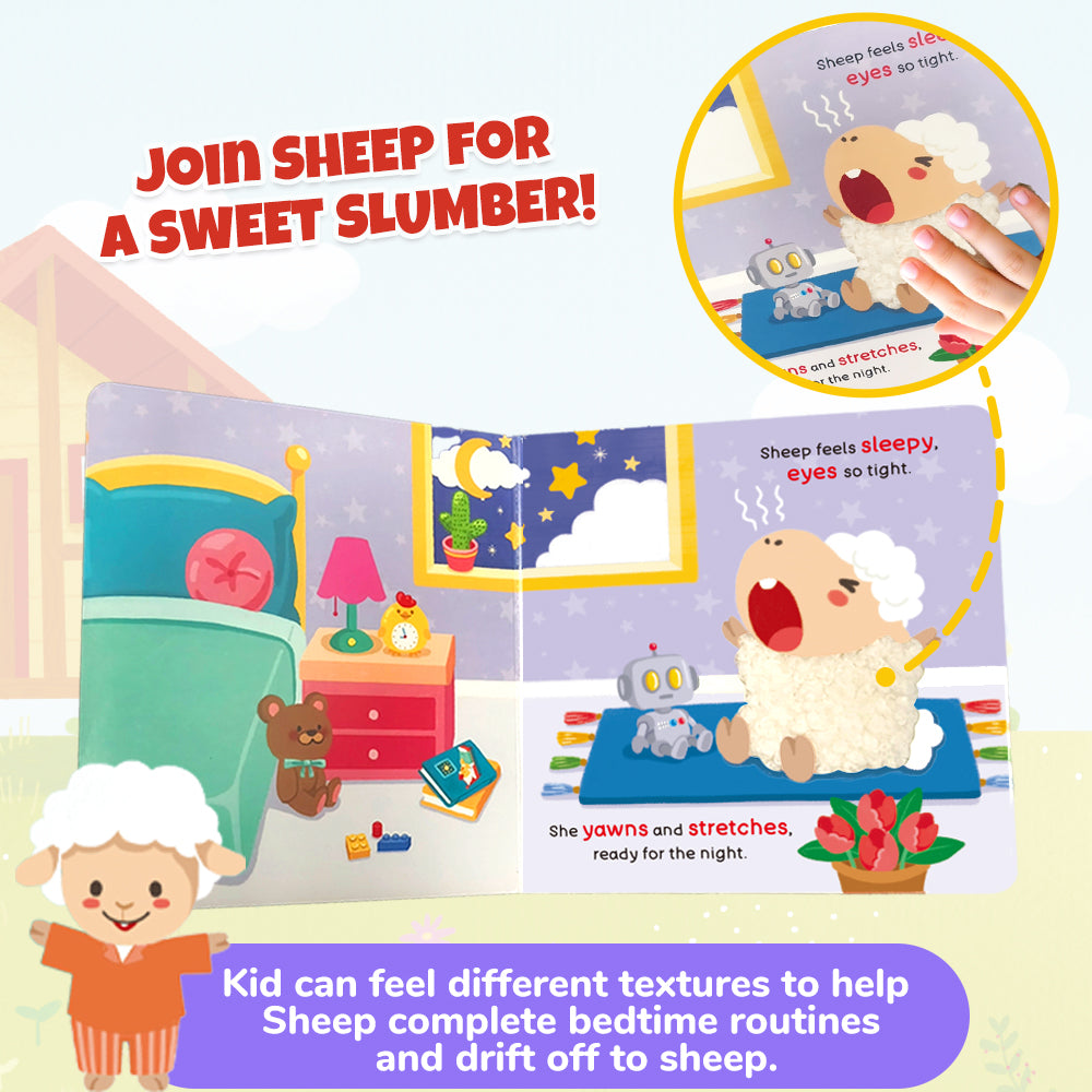 Habit Pals Push Pull Slide Kids Activity Book - Sheep&