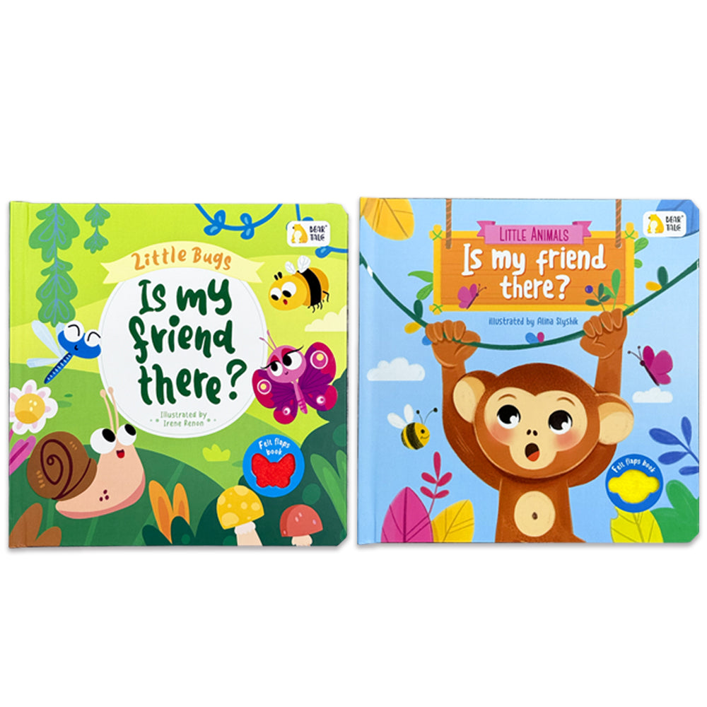 Little Bugs: Is My Friend There? - Life the Flap Book | BearTale × Irene Renon