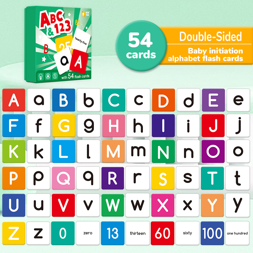 ABC & 123 Flash Card