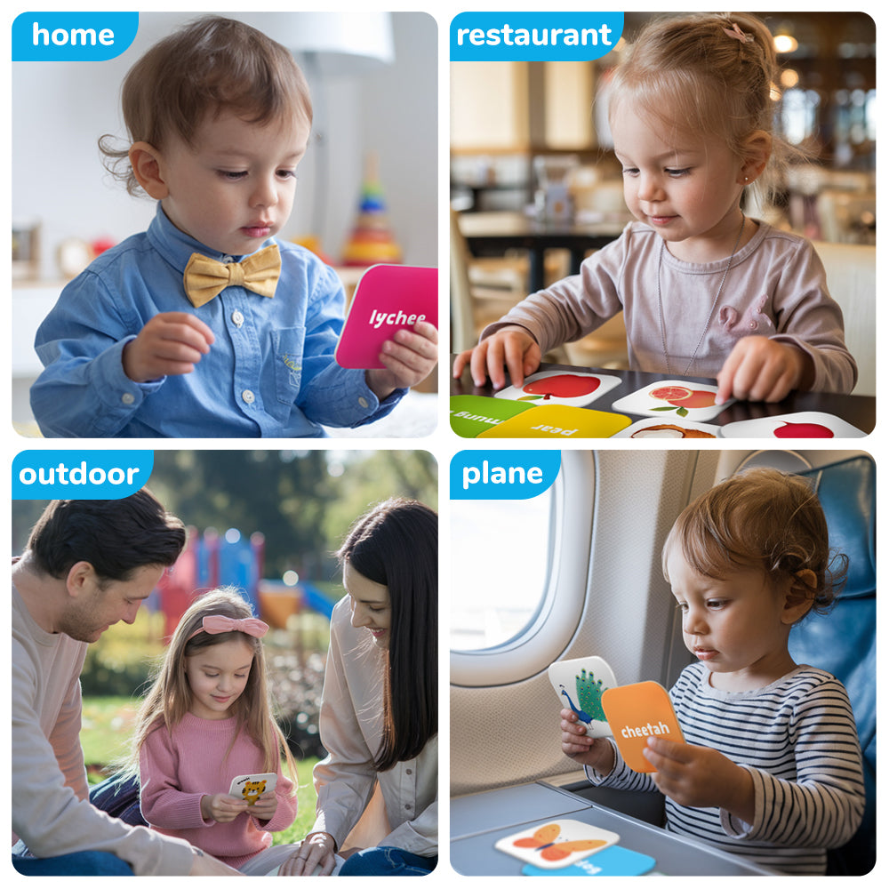 Spanish Animals Flash Card