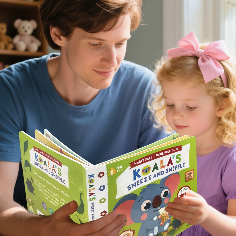 Habit Pals Push Pull Slide Kids Activity Book - Koala&