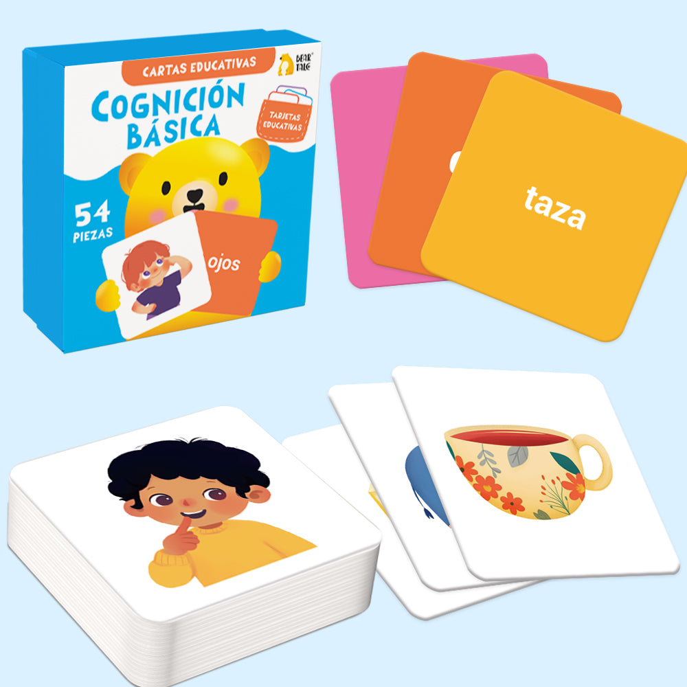 Spanish Basic Cognition Flash Card