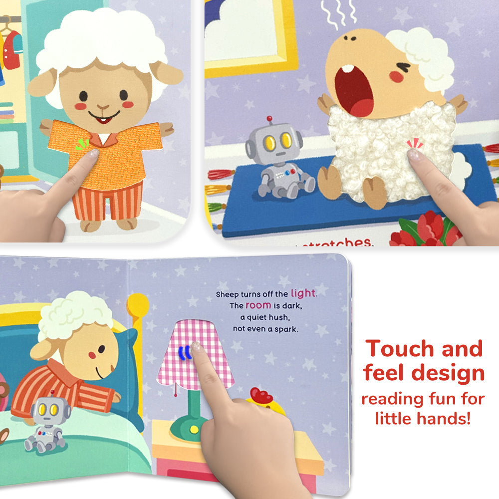 Habit Pals Push Pull Slide Kids Activity Book - Sheep&
