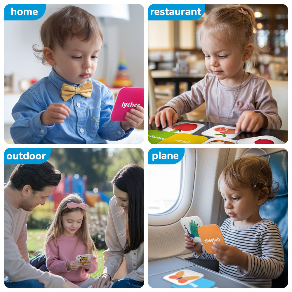 Spanish Basic Cognition Flash Card