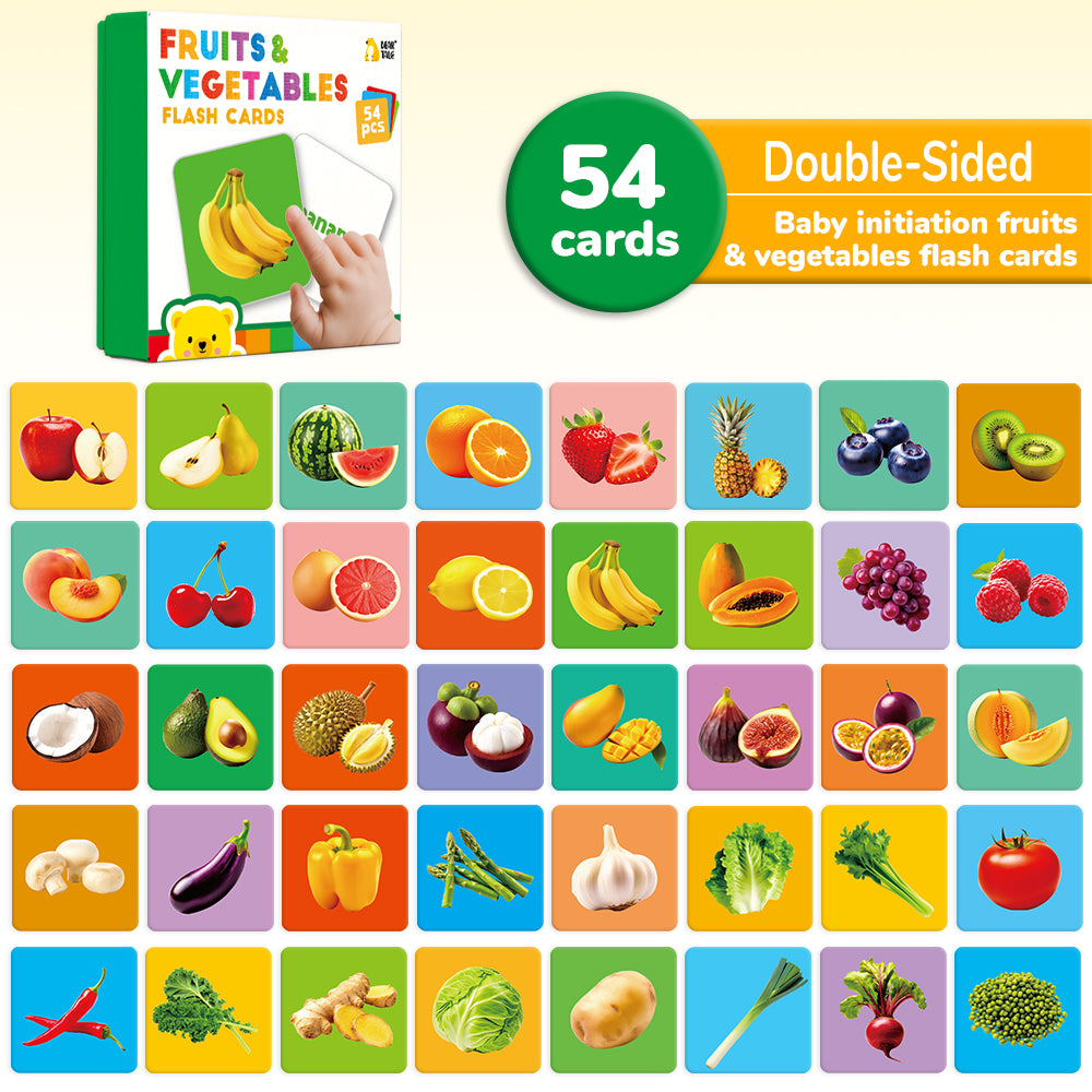 Fruits & Vegetables Flash Card