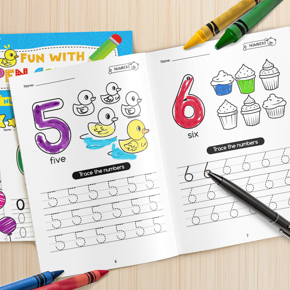 Fun With Pen Control - Numbers