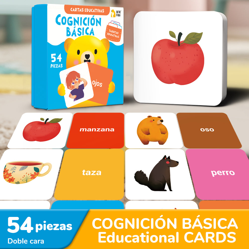 Spanish Basic Cognition Flash Card