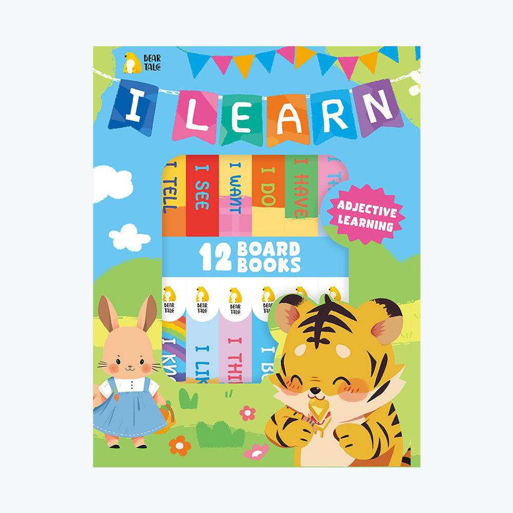 I LEARN 12 Board Books
