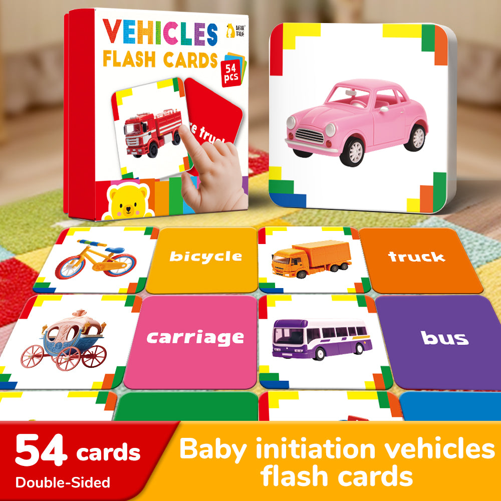 Vehicles Flash Card