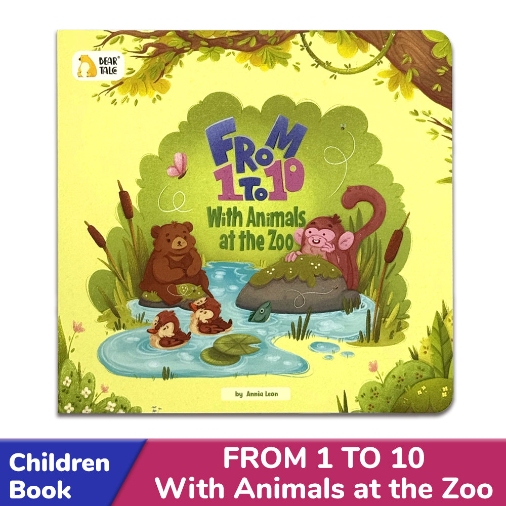 From 1 to 10 With Animals at the Zoo | BearTale × Annia Leon