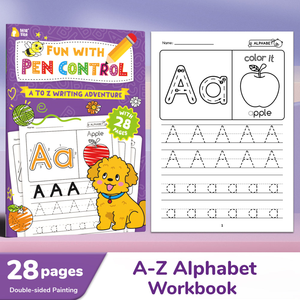 Fun With Pen Control - Alphabet