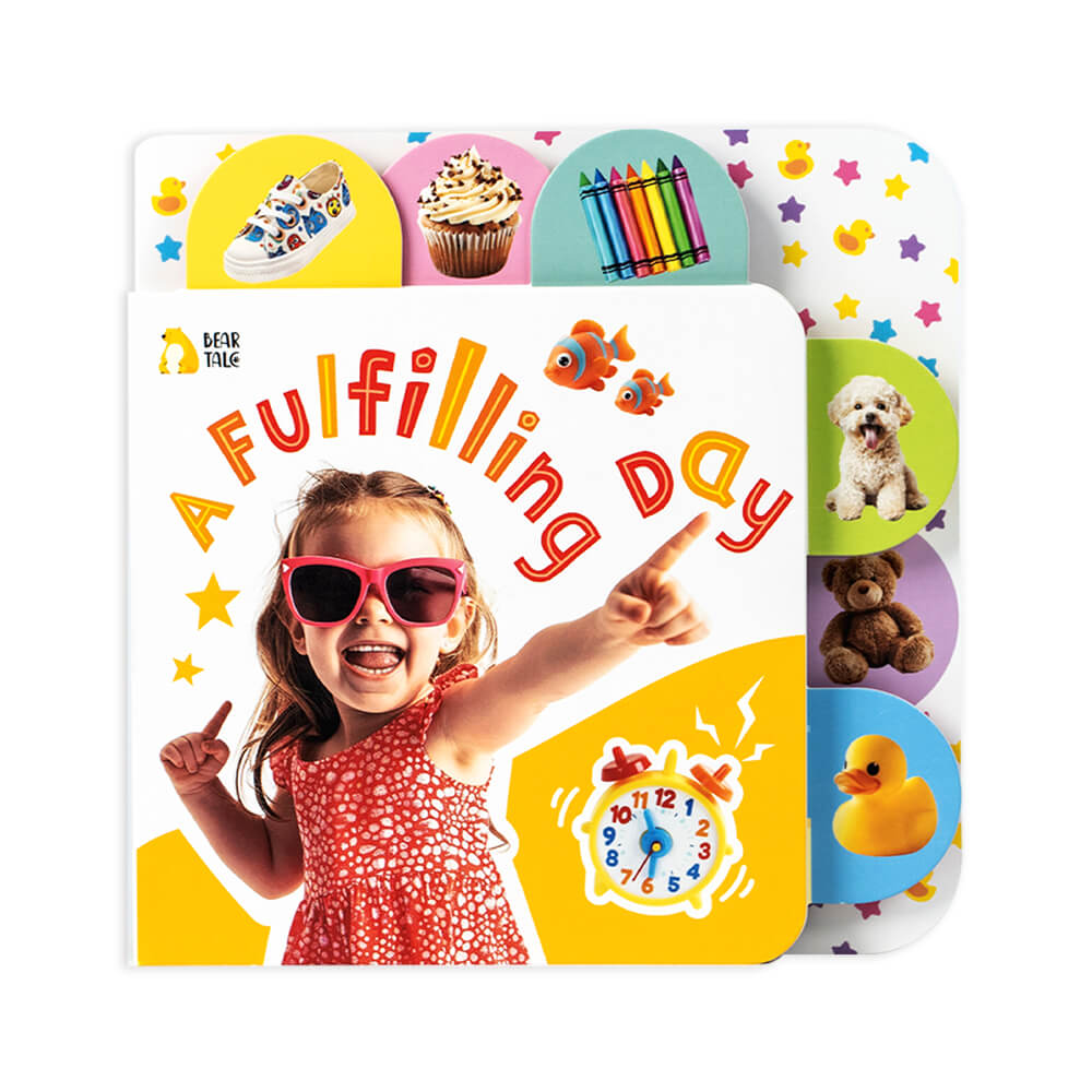 A Fulfilling Day First Words Learning Tab Board Book