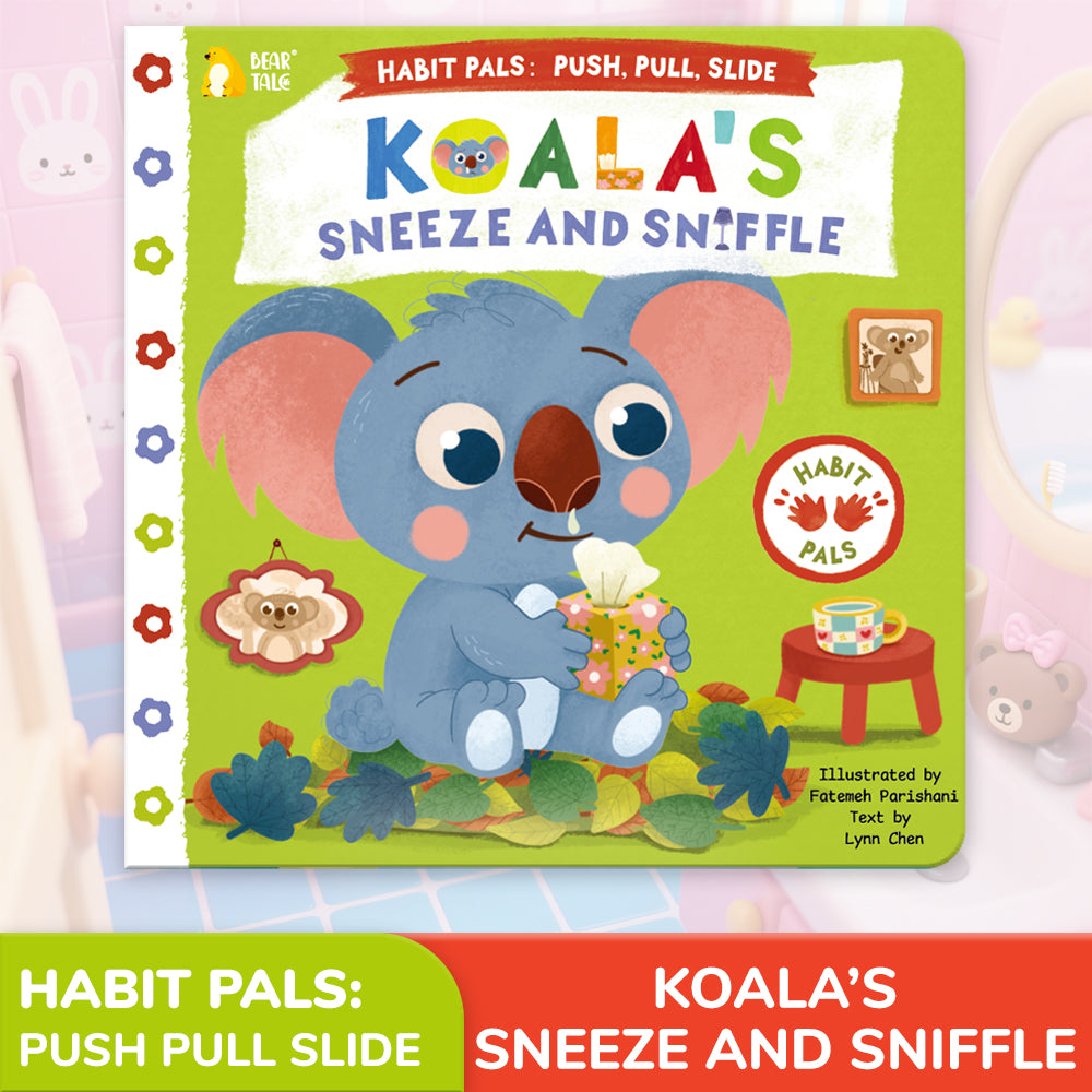 Habit Pals Push Pull Slide Kids Activity Book - Koala&