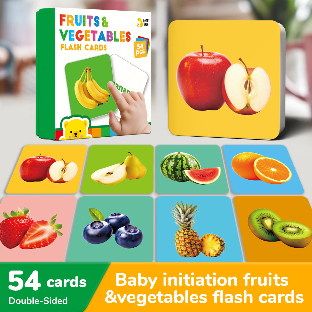 Fruits & Vegetables Flash Card