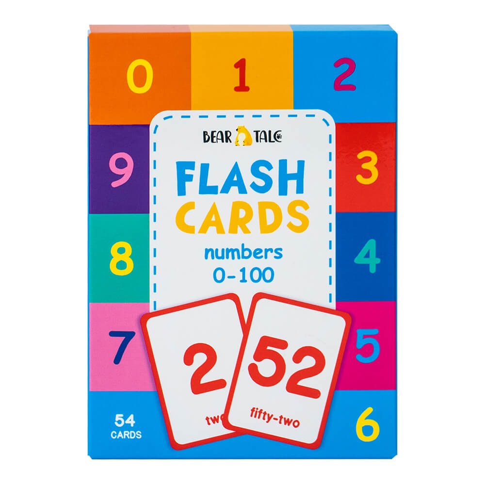 Numbers 0-100 Flash Cards
