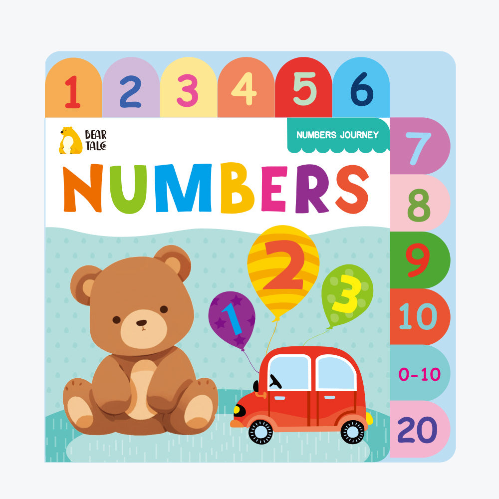 NUMBERS Tab Board Book