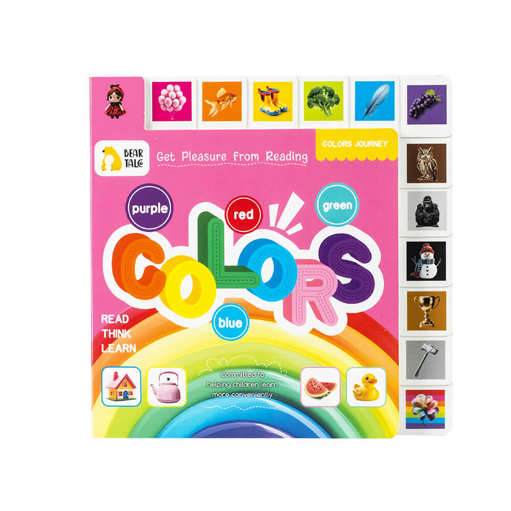 COLORS JOURNEY Tabbed Board Book