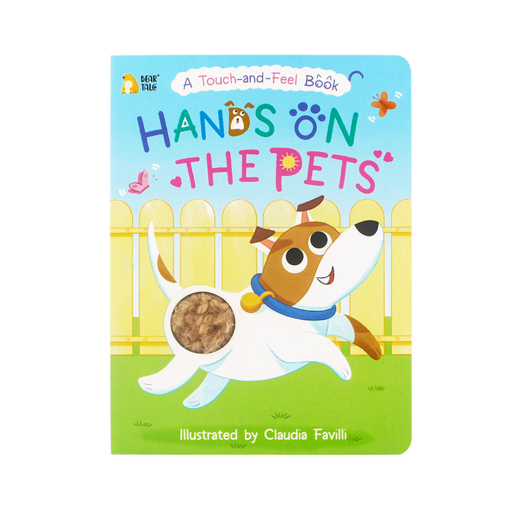 HANDS ON THE PETS Board Book | BearTale × Claudia Favilli