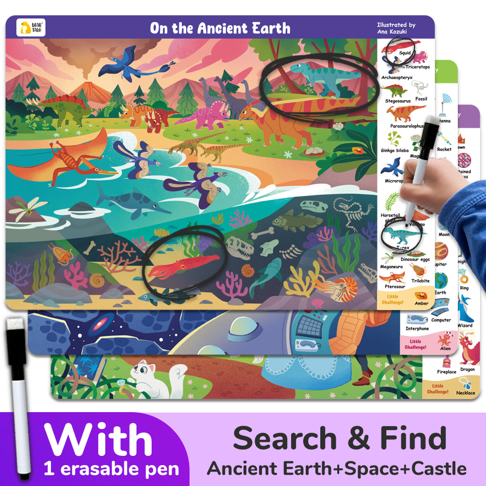 Search & Find 18 Life Scenes | BearTale × Ana Kozuki