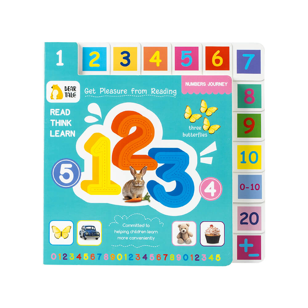 NUMBERS JOURNEY Tabbed Board Book