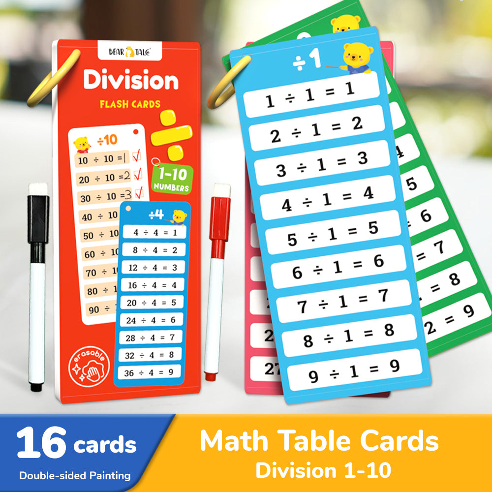 Division Flash Card