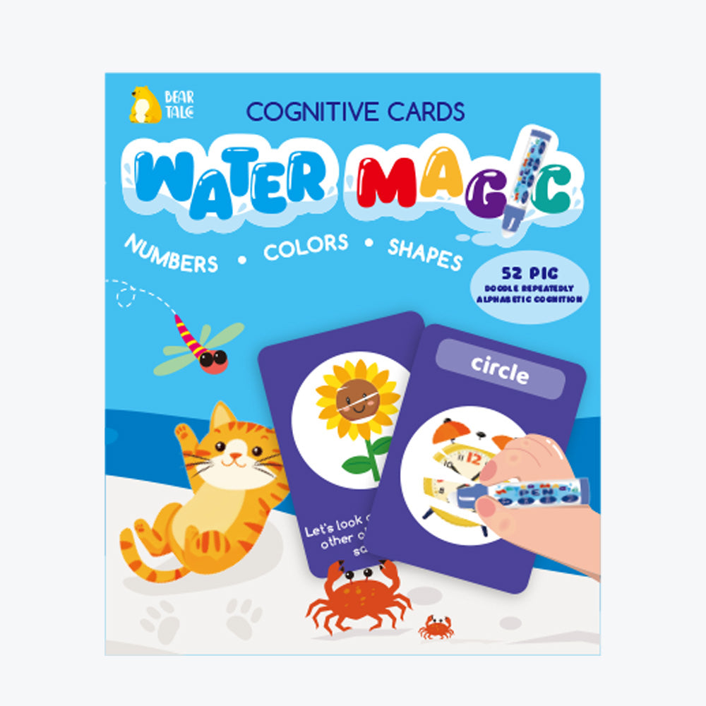 NUMBERS COLORS SHAPES Water Magic Cards