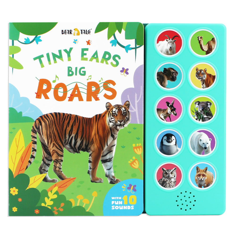 Tiny Ears Big Roars - Sound Book