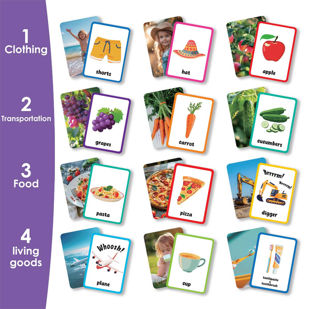 Daily Life Early Learning 54 Flash Cards