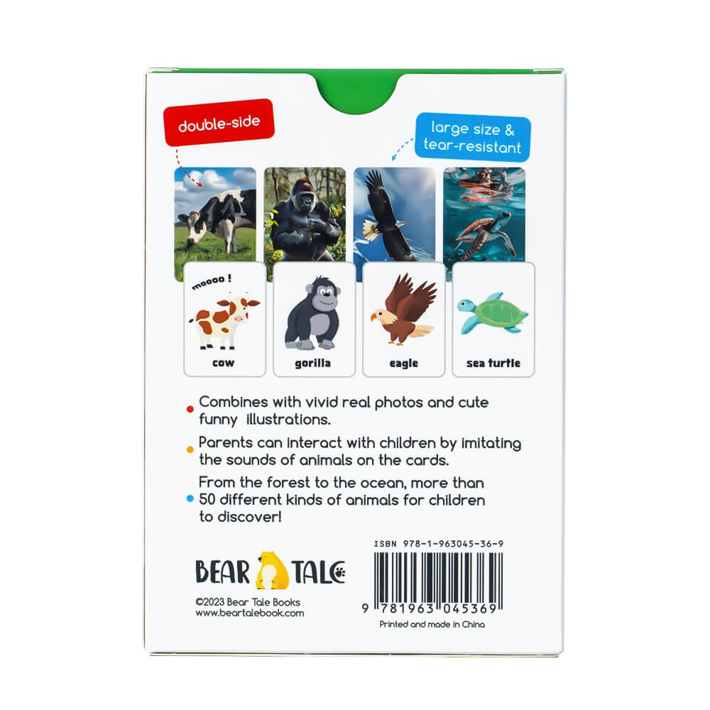 ANIMALS 54 Flash Cards