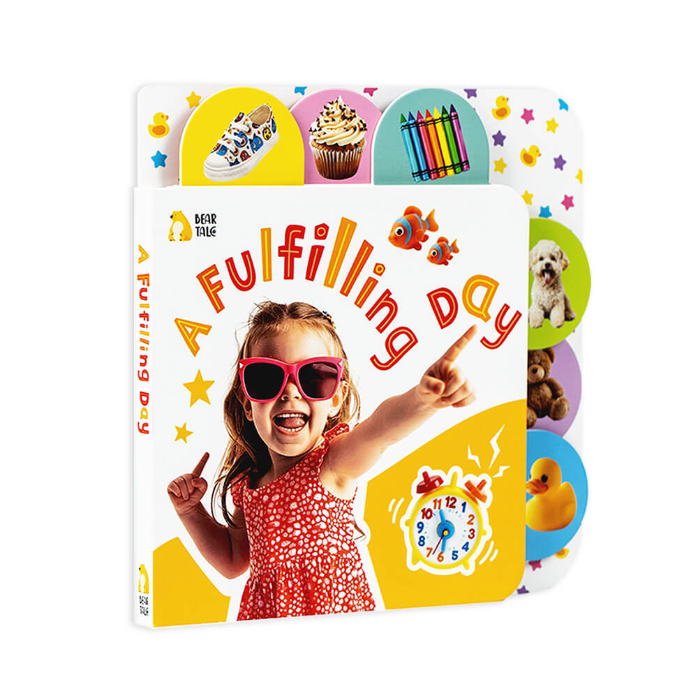 A Fulfilling Day First Words Learning Tab Board Book