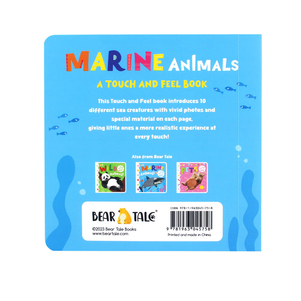 Marine Animals - Touch and Feel Book