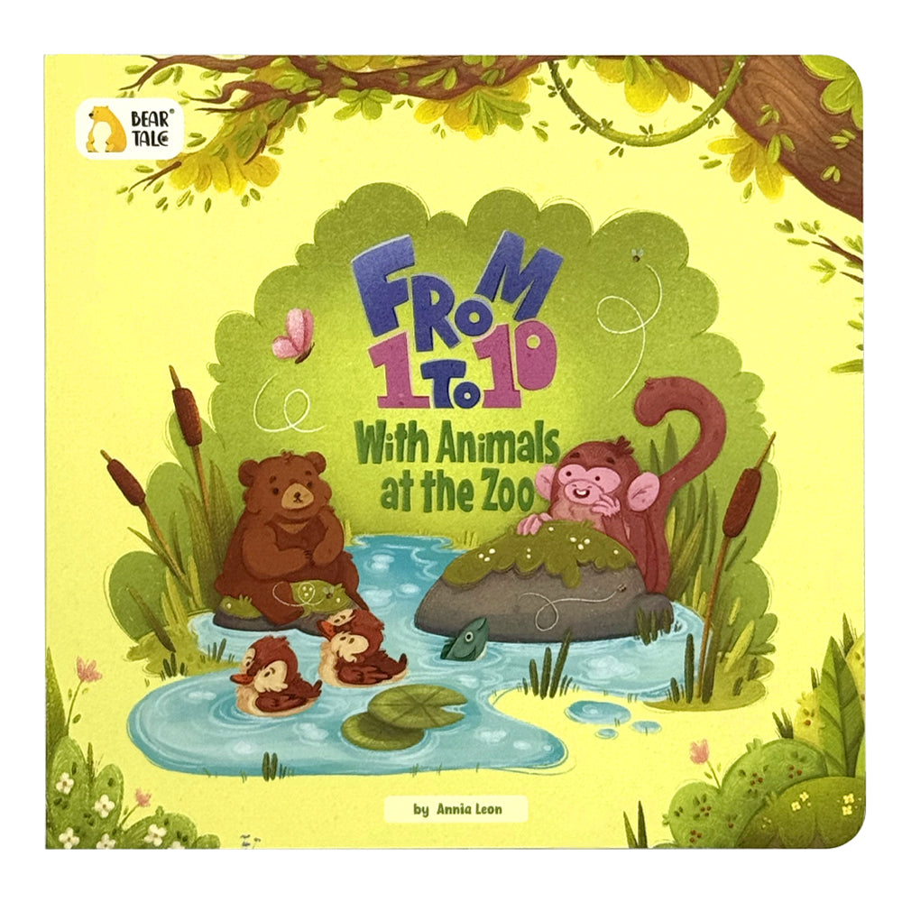 From 1 to 10 With Animals at the Zoo | BearTale × Annia Leon