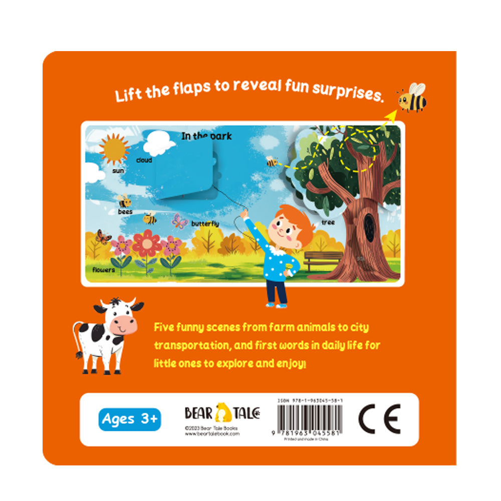 FINDING FIRST WORDS Lift-the-Flap Book