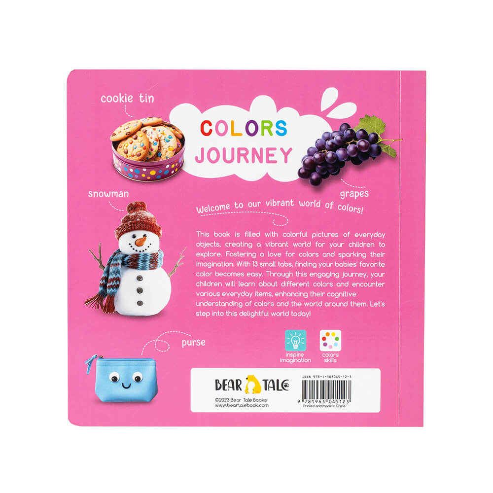 COLORS JOURNEY Tabbed Board Book
