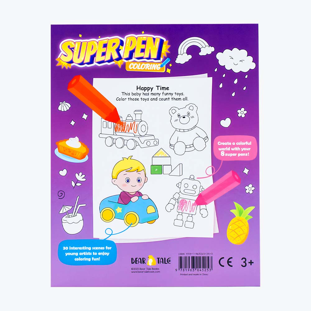 SUPER PEN Coloring Book