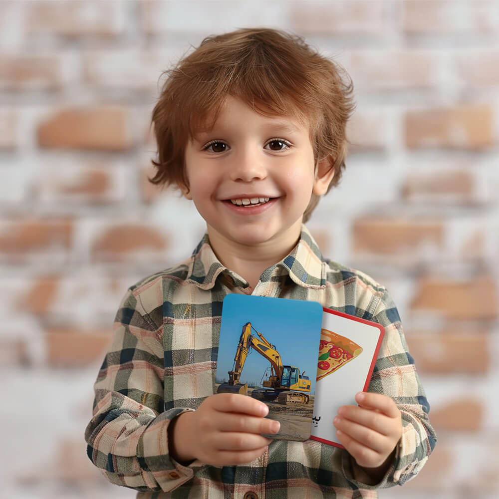 Daily Life Early Learning 54 Flash Cards (Arabic)