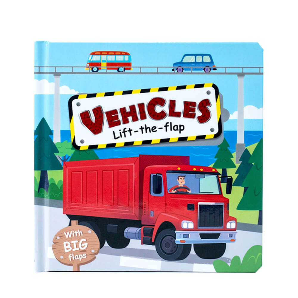 VEHICLES Lift the Flap Board Book