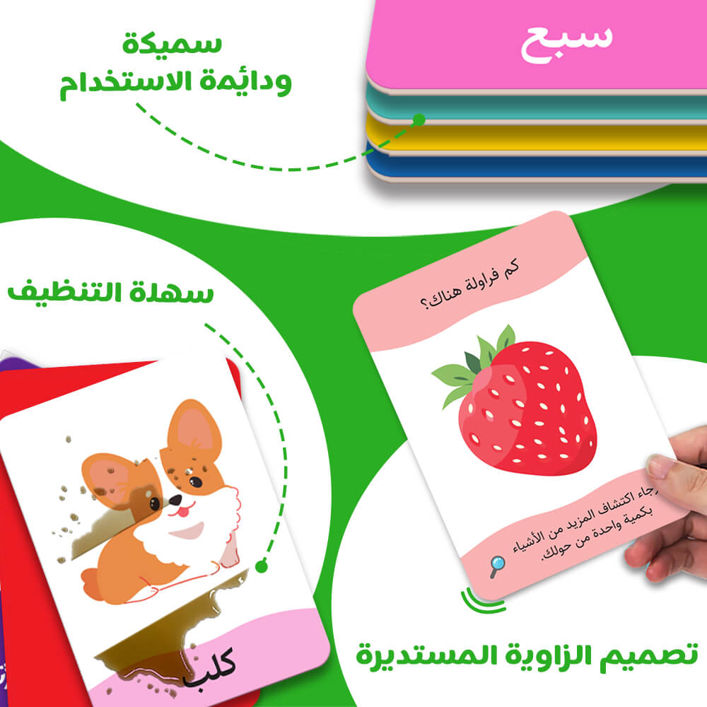 MY FIRST LEARNING 54 Flash Cards (Arabic)